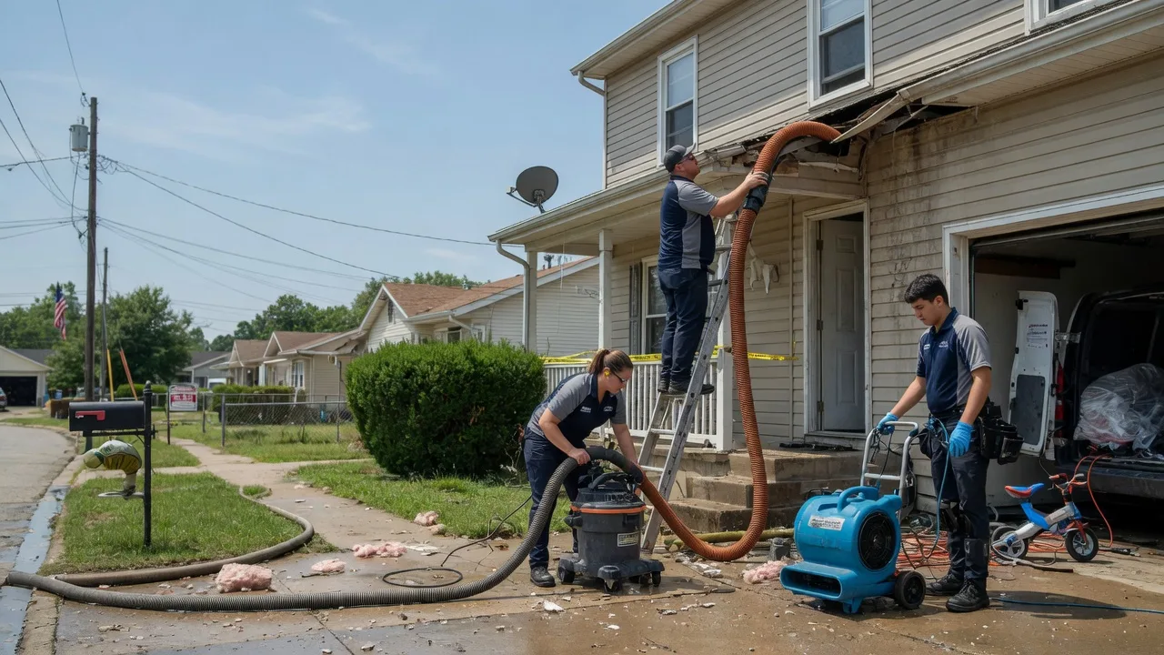 Water Damage Restoration in Whiteman Air Force Base, MO near me